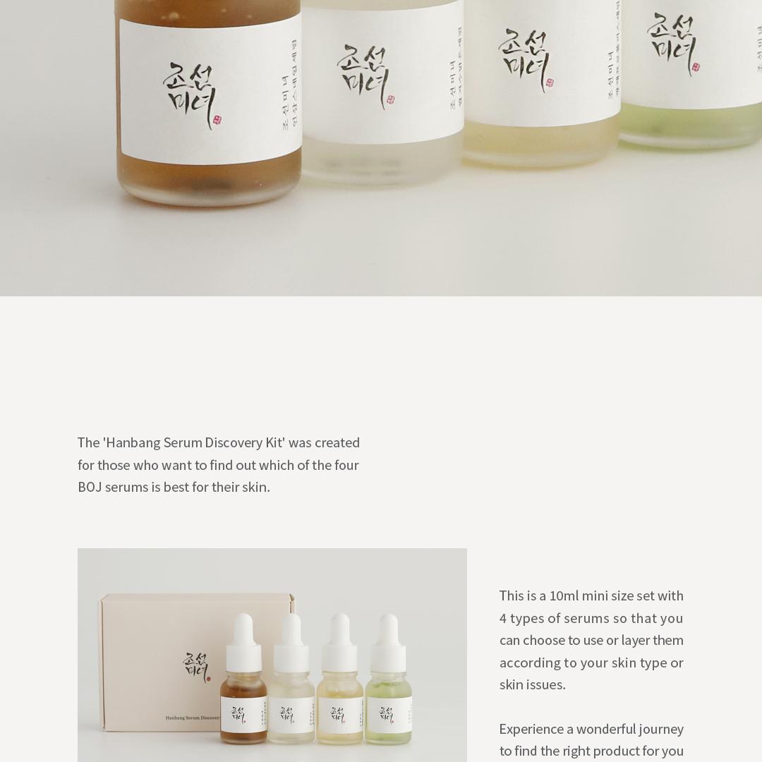 Beauty of Joseon Hanbang Serum Discovery Kit 10ml*4ea | OLIVE